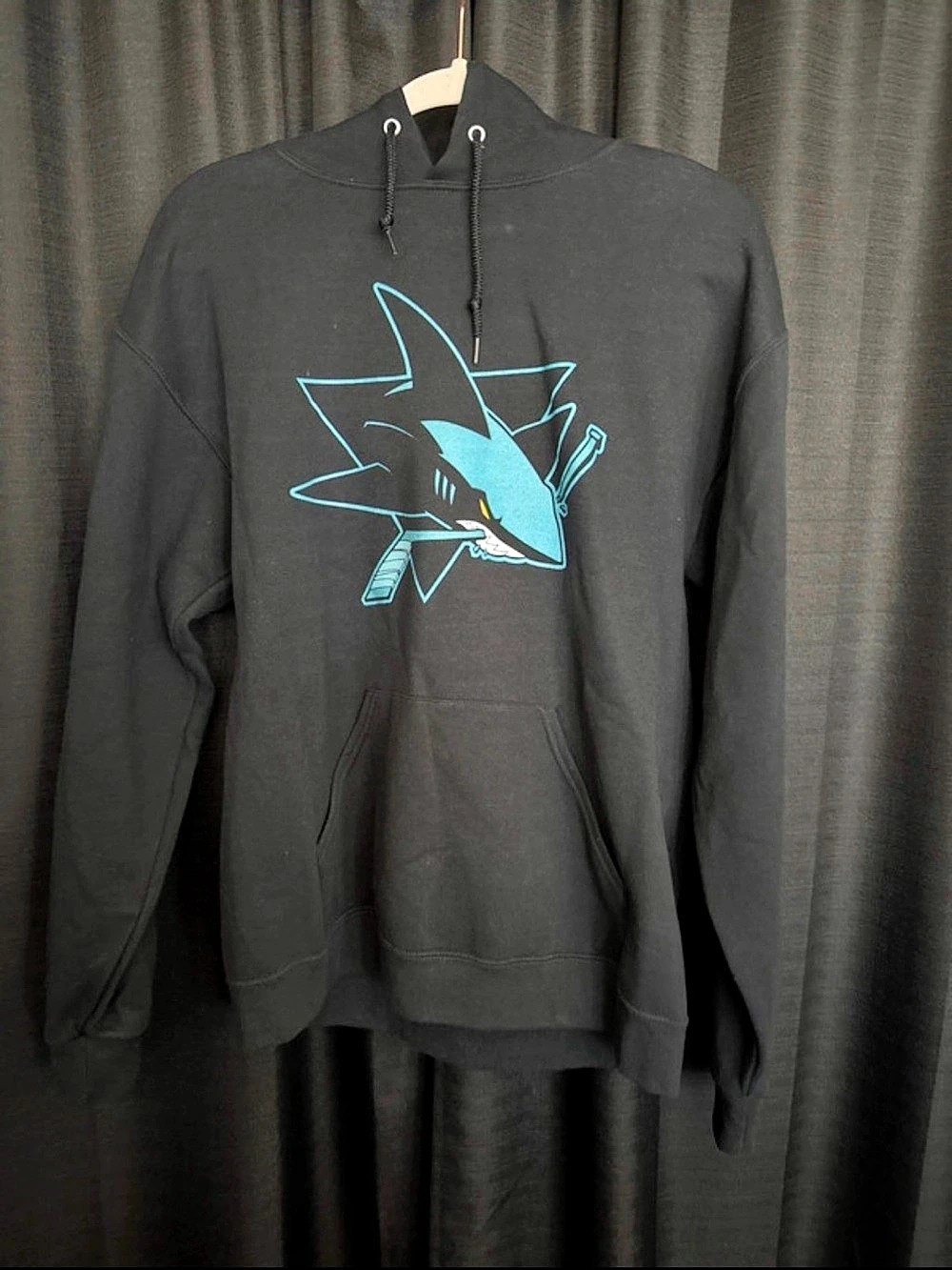 San Jose Sharks NHL Graphic Pullover Hoodie Black